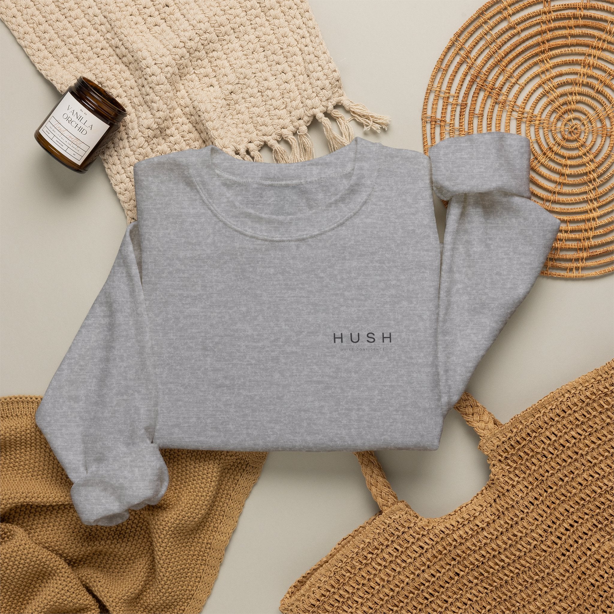 Hush Minimal Crewneck Sweatshirt