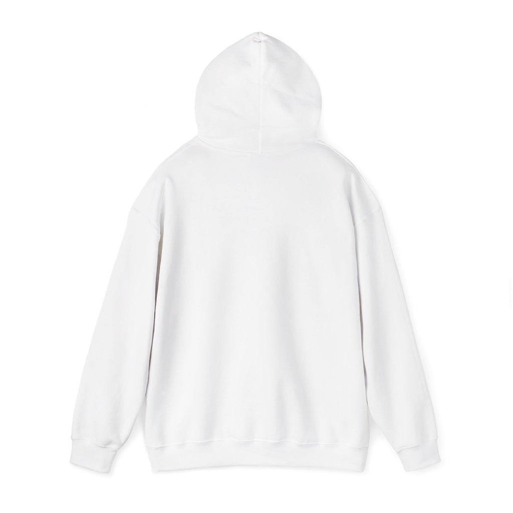 Hush Minimalist Logo Hoodie — Soft White Comfort Pullover