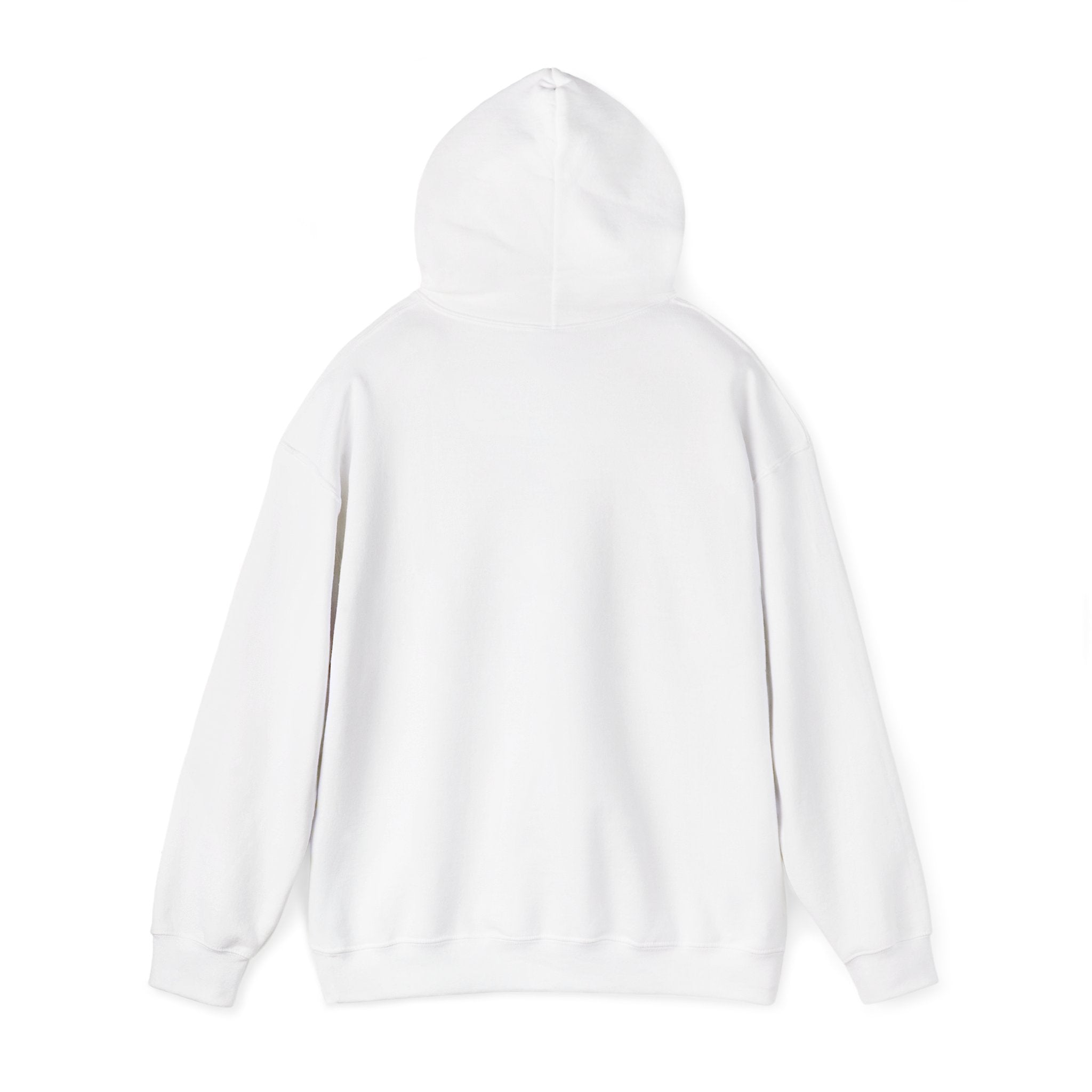 Hush Minimalist Logo Hoodie — Soft White Comfort Pullover