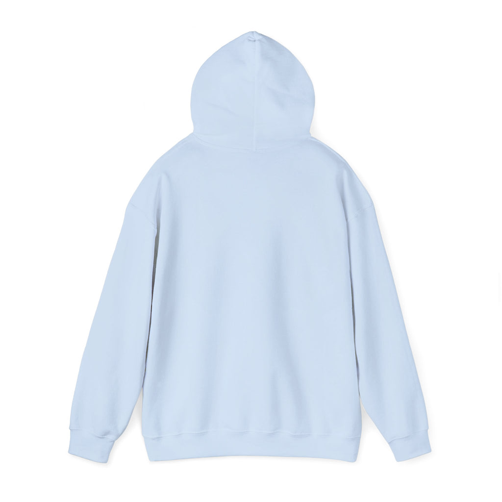 Hush Minimalist Logo Hoodie — Soft White Comfort Pullover