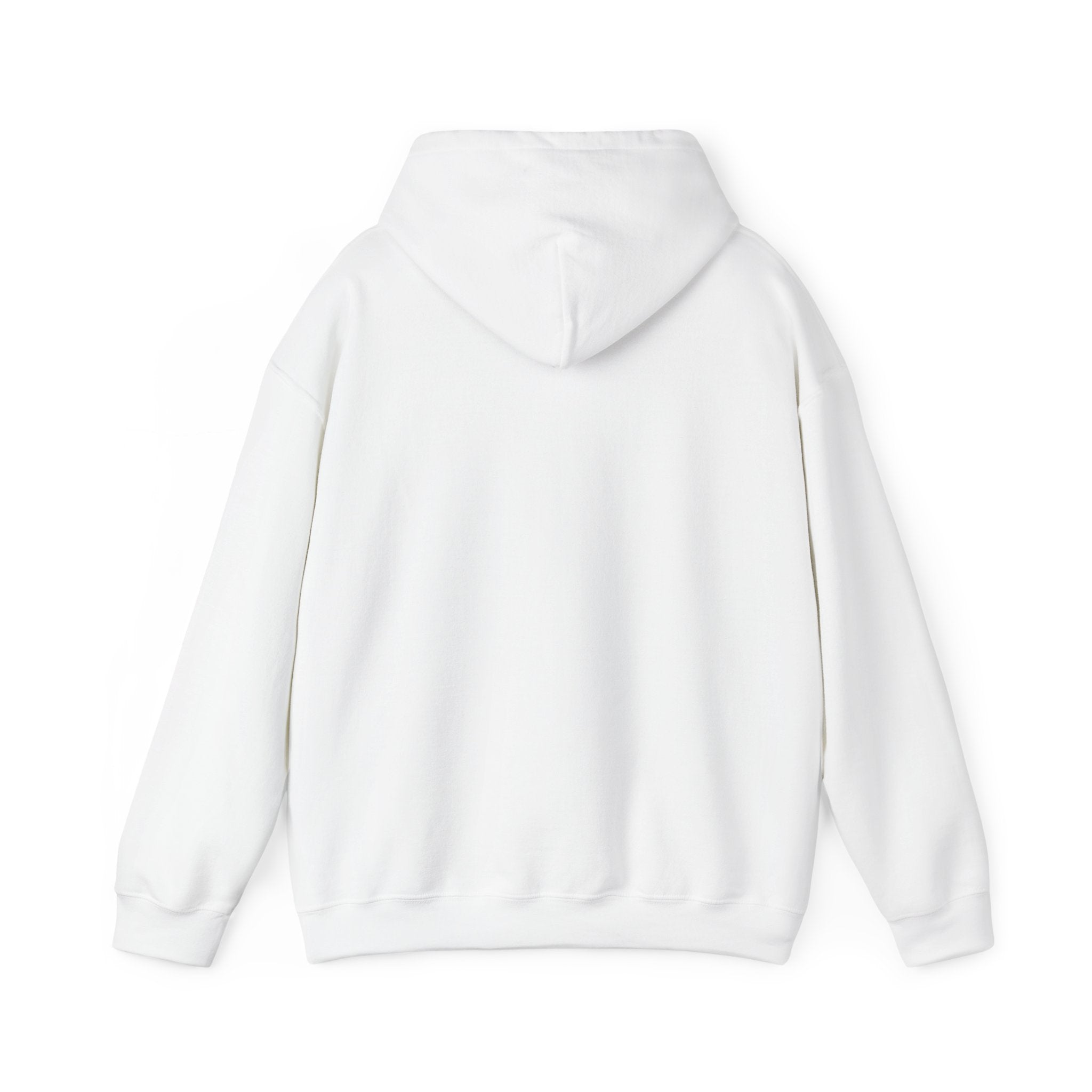 Hush Minimalist Logo Hoodie — Soft White Comfort Pullover