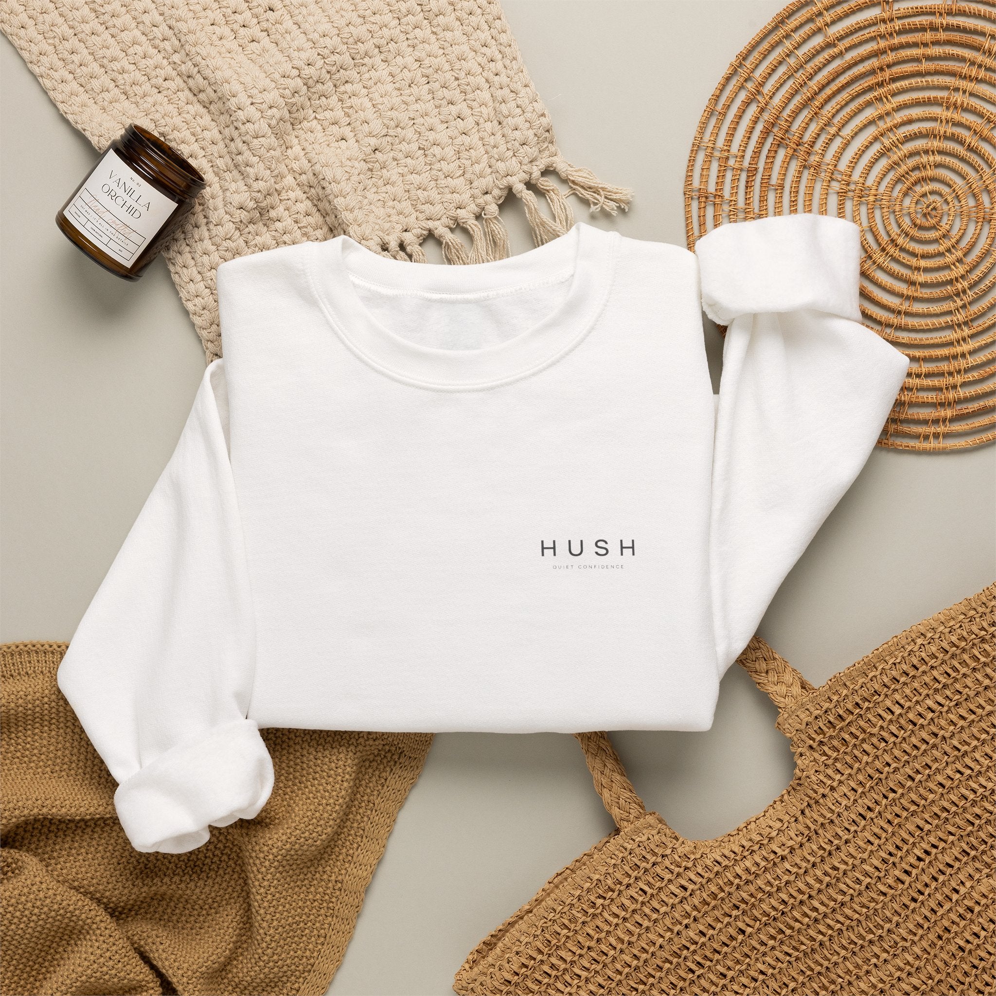 Hush Minimal Crewneck Sweatshirt