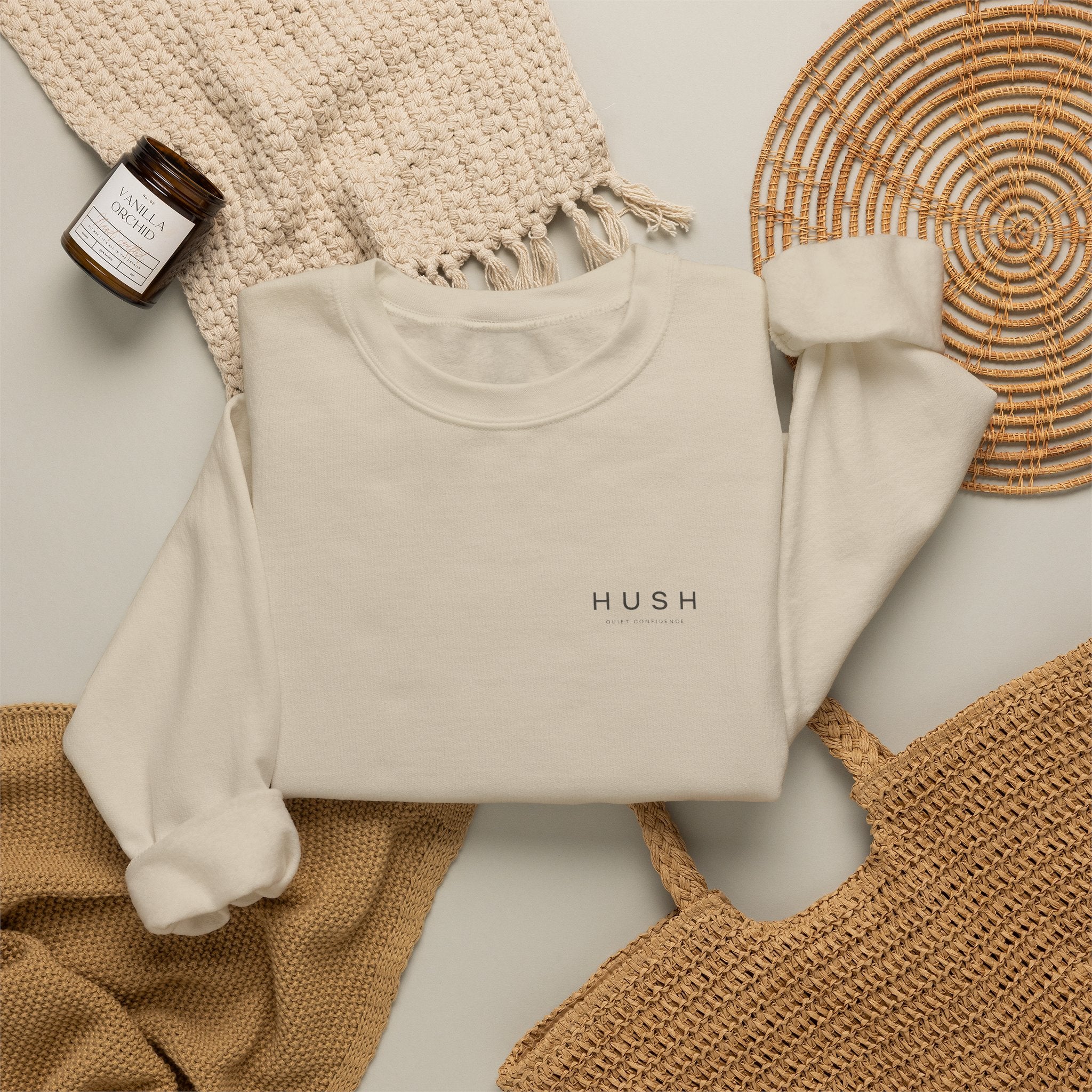 Hush Minimal Crewneck Sweatshirt