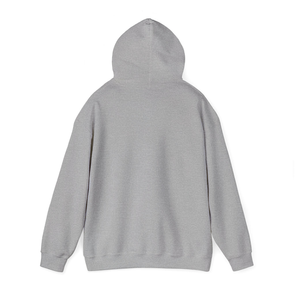 Hush Minimalist Logo Hoodie — Soft White Comfort Pullover